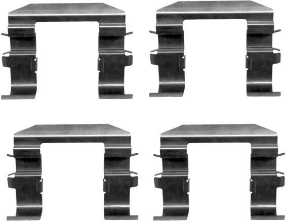 Textar Brake Pad Fitting Kit - 82510900