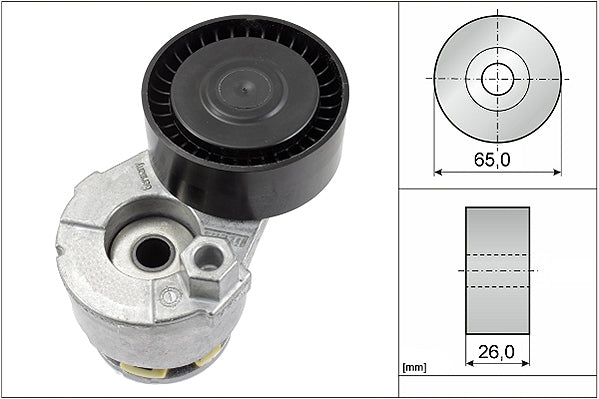 INA Tensioner Lever - V-Ribbed Belt - Part No - 534026910