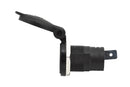 HELLA 8JB 001 946-101 Socket - 2-pin connector - Plug: Blade Terminal