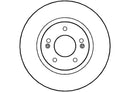 Disctech Brake Disc - Fits Hyundai - ABD2843 - Front Axle