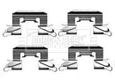 Borg & Beck Fitting Kit - Pads Part No -BBK1212