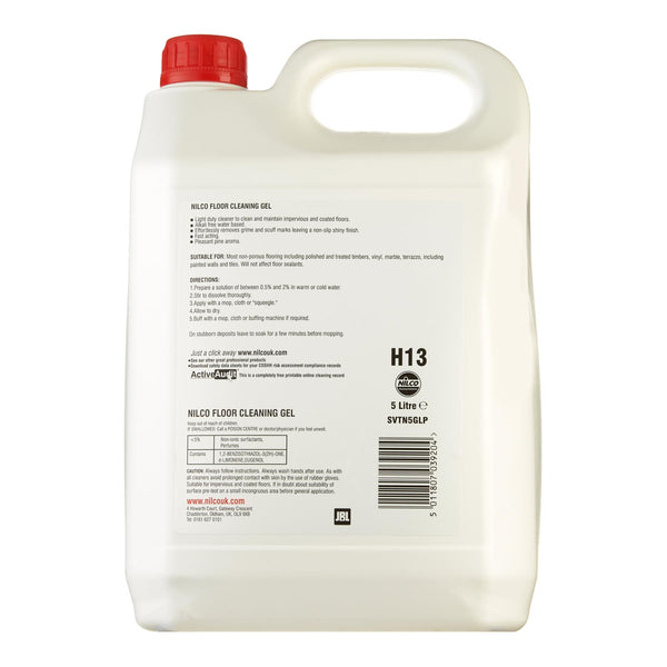 Nilco Floor Cleaning Gel Pine Fragrance - 5L