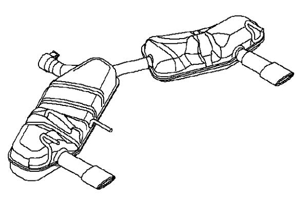 Klarius GM702V - Box With Tail Pipe