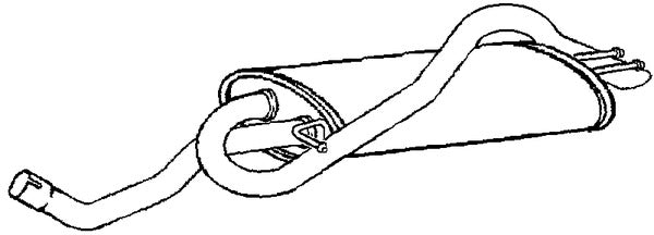 Klarius FT772C - Box With Tail Pipe