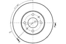Quinton Hazell Brake Disc - BDC3592