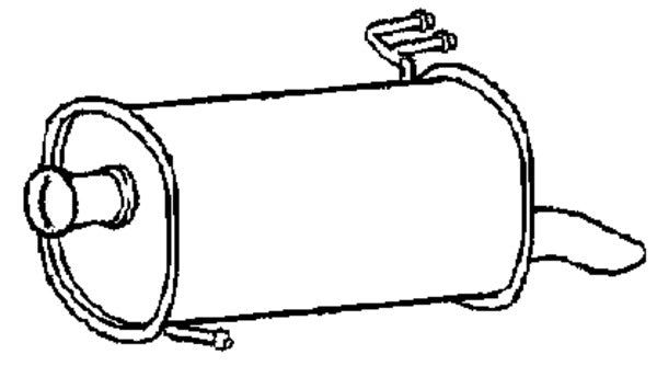 Klarius HY225K - Box With Tail Pipe