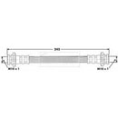 Borg & Beck Brake Hose Part No -BBH6772