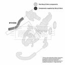 Borg & Beck Turbo Hose Part No -BTH1006