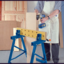 Tilt & Clamp Fold Down Workbench, 600mm