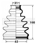 First Line Cv Joint Boot Kit Part No -FCB2920