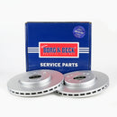 Borg & Beck Brake Disc Pair Part No -BBD4141