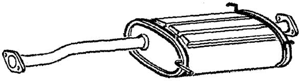 Klarius KA95V - Box With Centre Pipe