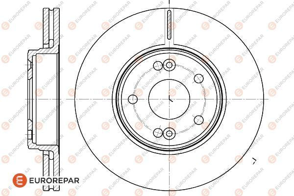 Eurorepar Brake Disc - 1618879580