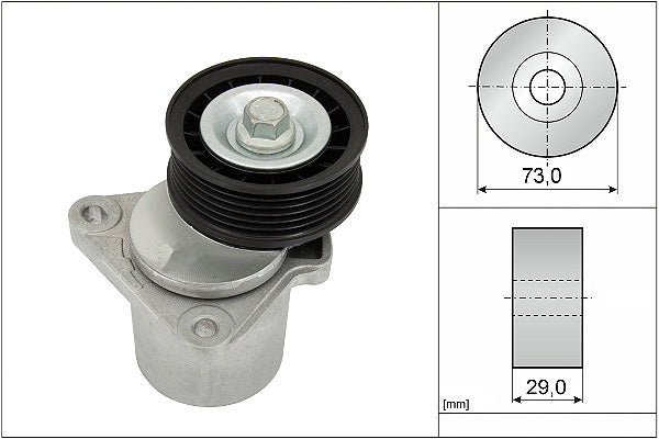 INA Tensioner Lever - V-Ribbed Belt - Part No - 534012820
