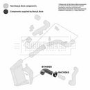 Borg & Beck Turbo Hose Part No -BTH1068