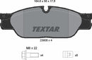 Textar Brake Pad Set - 2390801