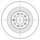 Borg & Beck Brake Disc Pair Part No -BBD5470