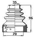 Borg & Beck Cv Joint Boot Kit Part No -BCB6141