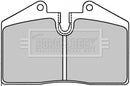 Borg & Beck Brake Pad Set -BBP1227