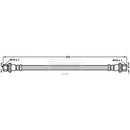 Borg & Beck Brake Hose Part No -BBH7883