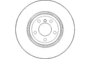 Disctech Brake Disc - Fits Bmw - ABD2985 - Rear Axle