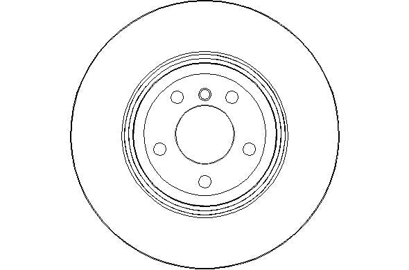 Disctech Brake Disc - Fits Bmw - ABD2985 - Rear Axle