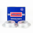 Borg & Beck Brake Disc Pair Part No -BBD4363