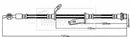 Borg & Beck Brake Hose Part No -BBH8548