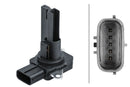 HELLA 8ET 358 095-561 Air Mass Sensor - 7-pin connector - Flange mounting