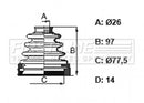 First Line Cv Joint Boot Kit Part No -FCB6158