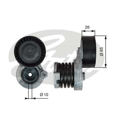 Gates DriveAlign Tensioner Pulley - T39340