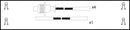 Lucas Ignition Lead Set - LUC7017