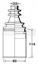 First Line Cv Joint Boot Kit Part No -FCB2915
