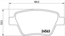 Brembo Brake Pad Set - P85114