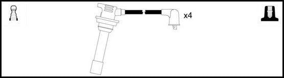 ElectroSpark Ignition Lead Set - OEK370