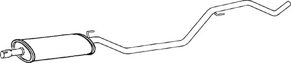 Klarius GM445X - Box With Centre Pipe