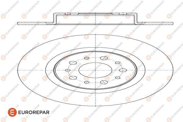 Eurorepar Brake Disc - 1618869980