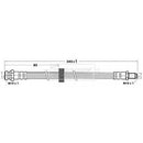 Borg & Beck Brake Hose Part No -BBH6988