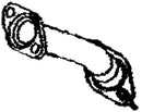 Klarius 301935 - Front Pipe For Cat