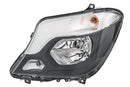 HELLA 1DF 963 709-051 Dual Headlight/Halogen-Headlight - left - fits VW Polo (6N2)