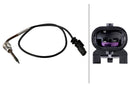 HELLA 6PT 010 376-771 Sensor, exhaust gas temperature - 2-pin connector