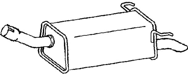 Klarius GM516T - Box With Tail Pipe