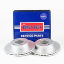 Borg & Beck Brake Disc Pair Part No -BBD4687