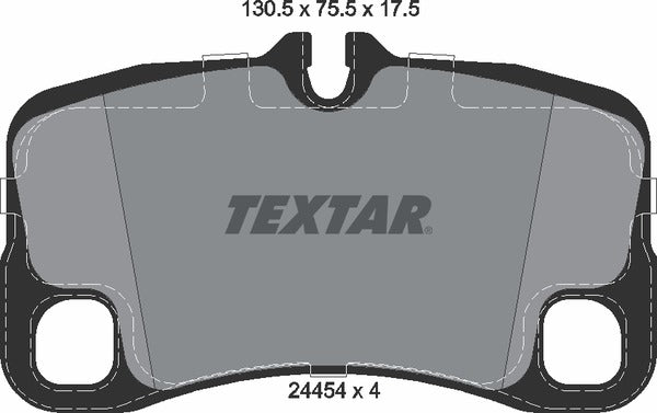 Textar Brake Pad Set - 2445401