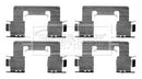 Borg & Beck Fitting Kit - Pads Part No -BBK1346