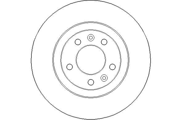 Disctech Brake Disc - Fits Peugeot, Suzuki - ABD3139 - Rear Axle