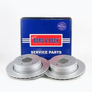 Borg & Beck Brake Disc Pair Part No -BBD4189