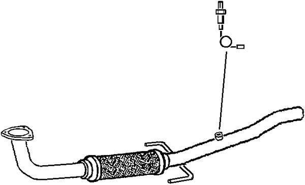 Klarius GM529A - Centre Pipe  - Fits Opel Signum 2.2DGi