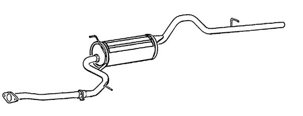 Klarius TY239K - Box With Tail Pipe