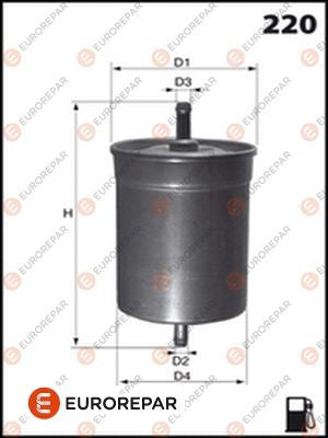 Eurorepar Fuel filter - E145087